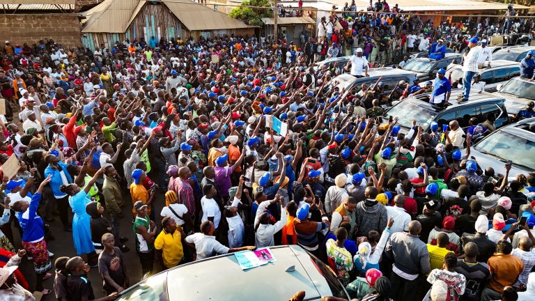 Wiper Patriotic Front leader Kalonzo Musyoka and team Friday swept through Njukini in Taita Taveta County