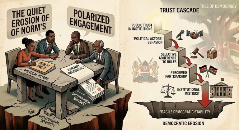 As political temperatures rise, early signs of intolerance and institutional mistrust threaten Kenya’s democratic stability.