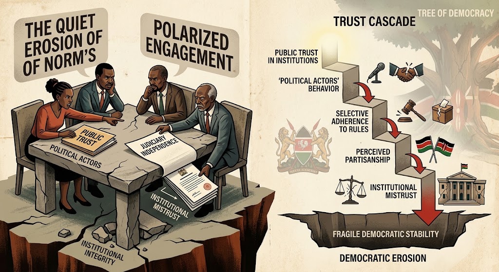 As political temperatures rise, early signs of intolerance and institutional mistrust threaten Kenya’s democratic stability.
