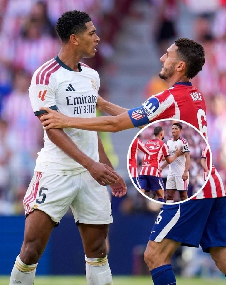 Atlético Madrid and Real Madrid chaos derby