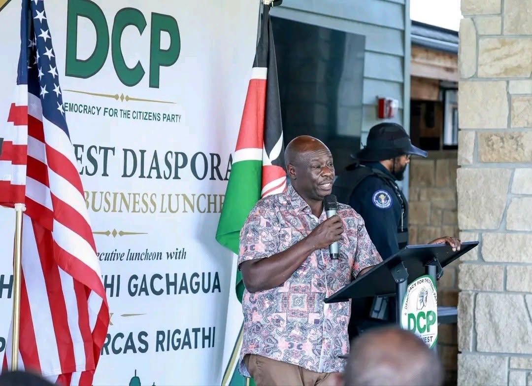 DCP Party leader Rigathi Gachagua meeting Business Executives at Silo Modern Farmhouse in Kansas City, Missouri USA..