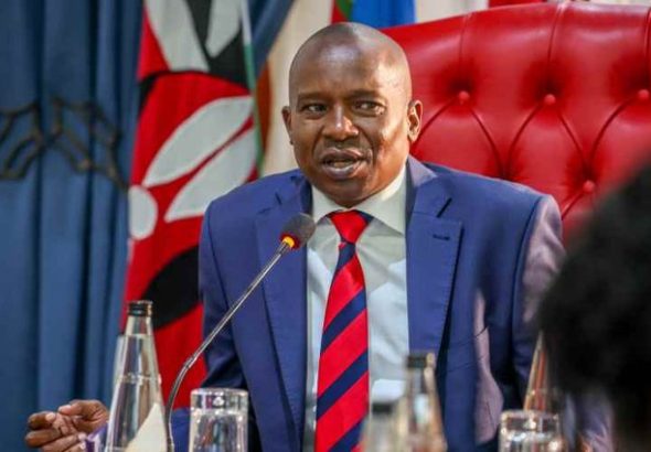 Deputy President Kithure Kindiki