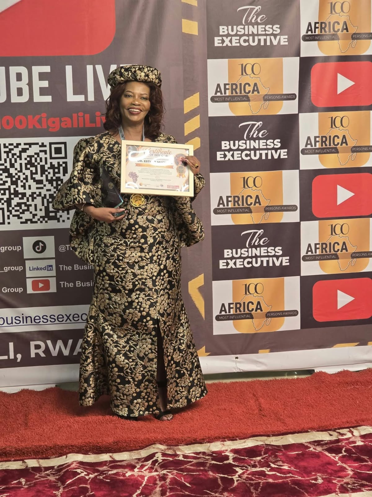 Dr Esther Muchemi honoured among Africa’s Top 100 leaders influencing the continent