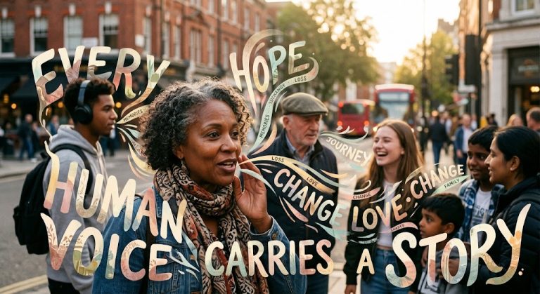 Every human voice carries a story