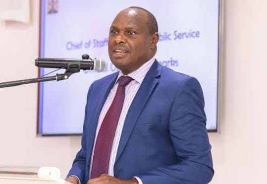 Felix Koskei. Head of Public Service