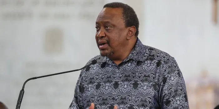 Former President Uhuru Kenyatta