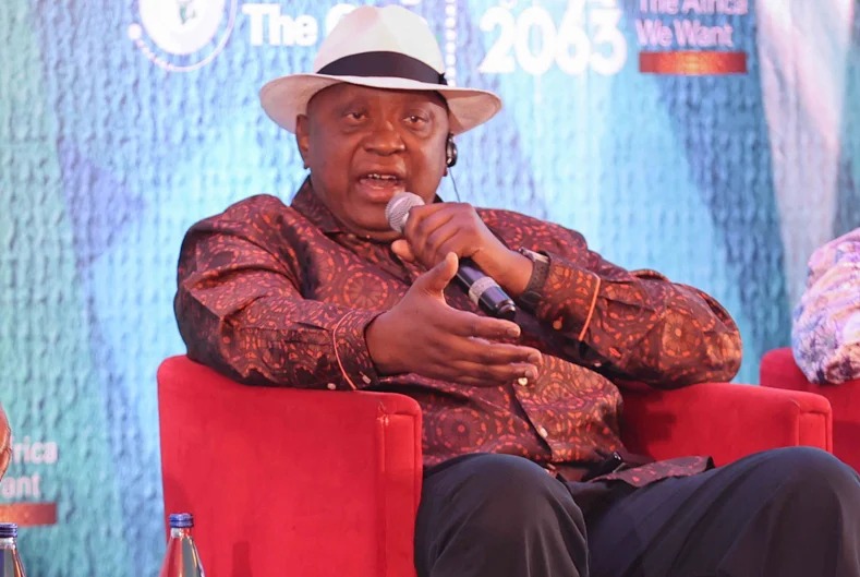 Former President Uhuru Kenyatta