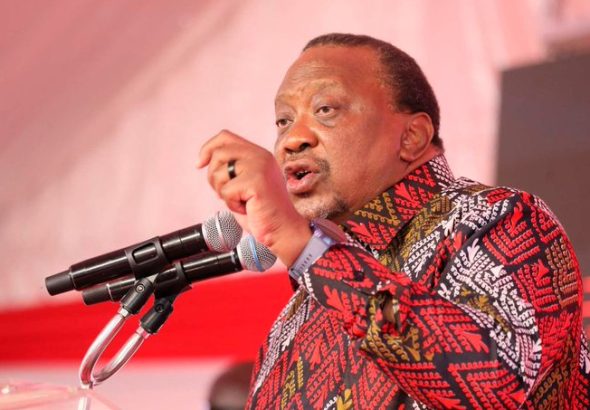 Former President Uhuru Kenyatta