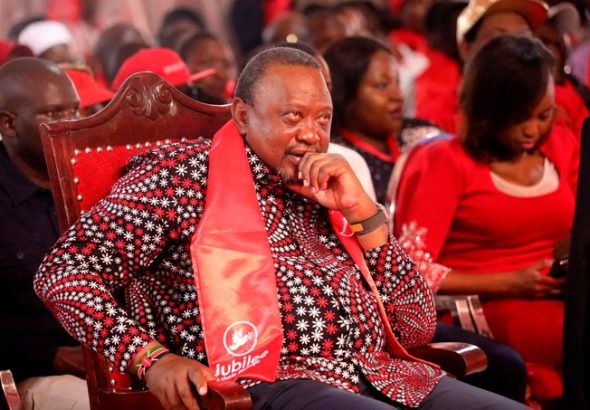 Former President Uhuru Kenyatta