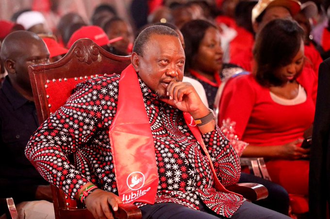 Former President Uhuru Kenyatta