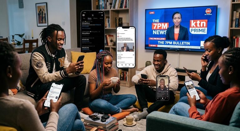 From the 7pm bulletin to TikTok, Instagram and X, Kenya's young people have not abandoned current affairs