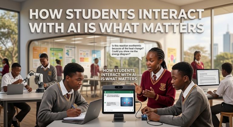 How students interact with AI is what matters