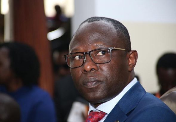 IEBC Chairperson Erastus Edung Ethekon .
