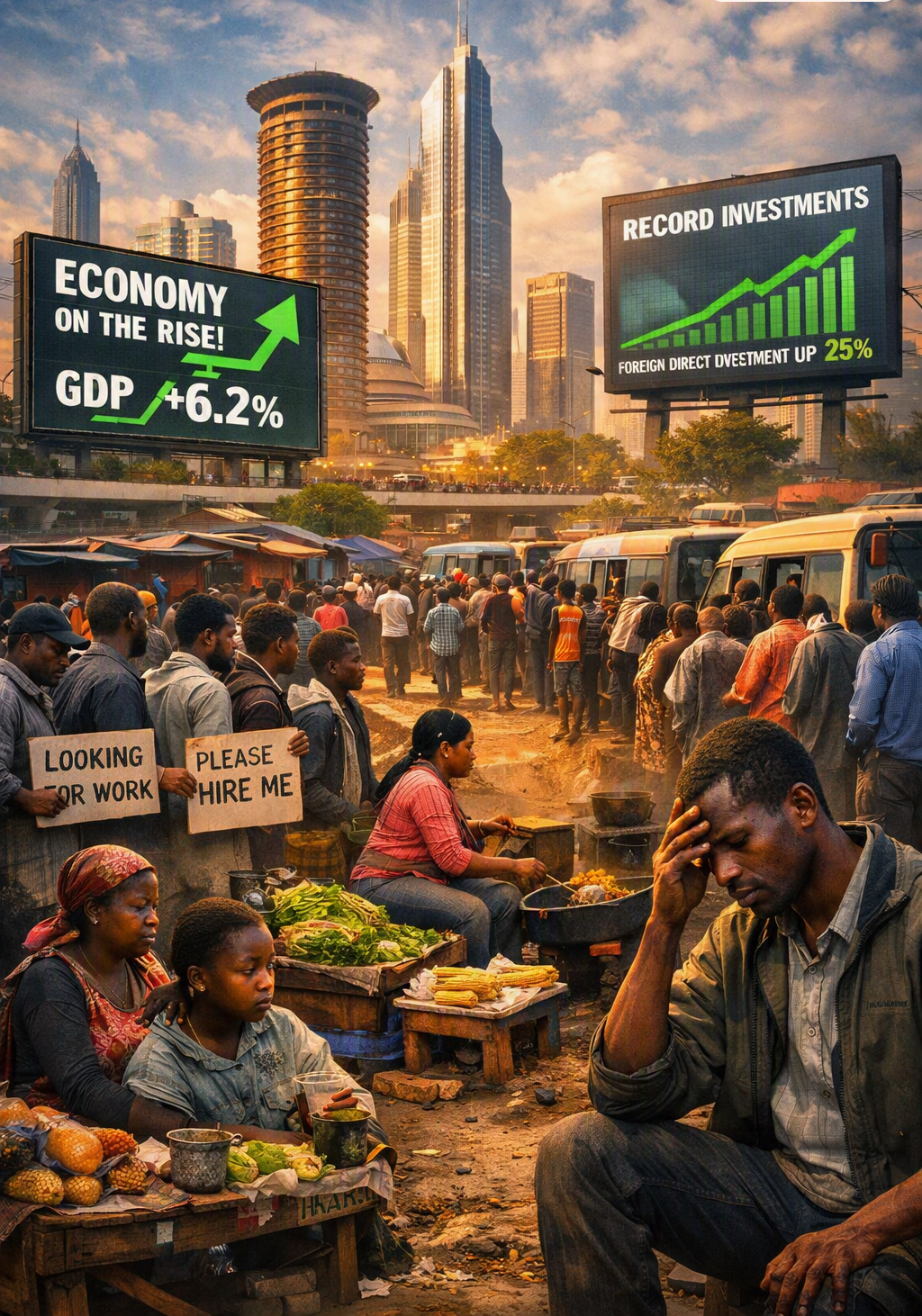 If Kenya's economy is growing, why are Kenyans still struggling