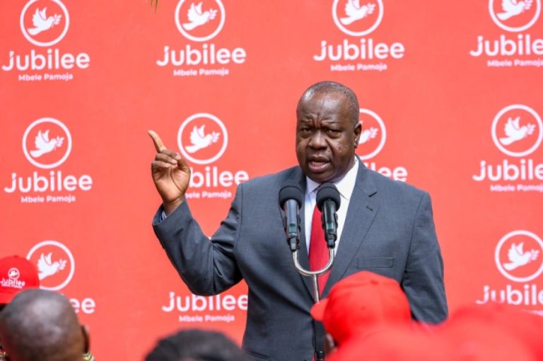 Jubilee Deputy Party Leader Fred Matiang'i