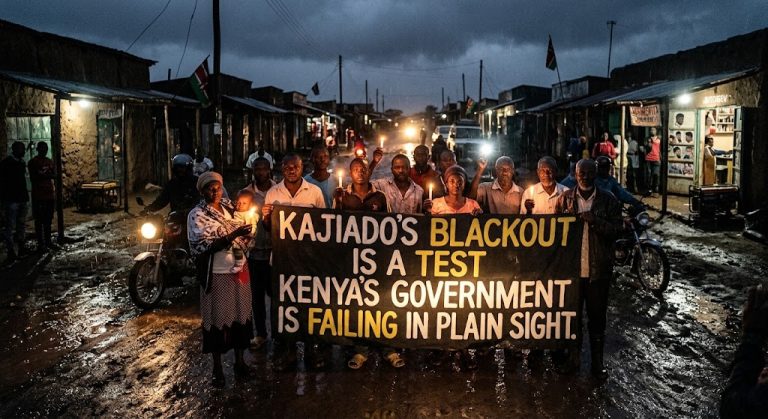 Kajiado's blackout is a test Kenya's government is failing in plain sight