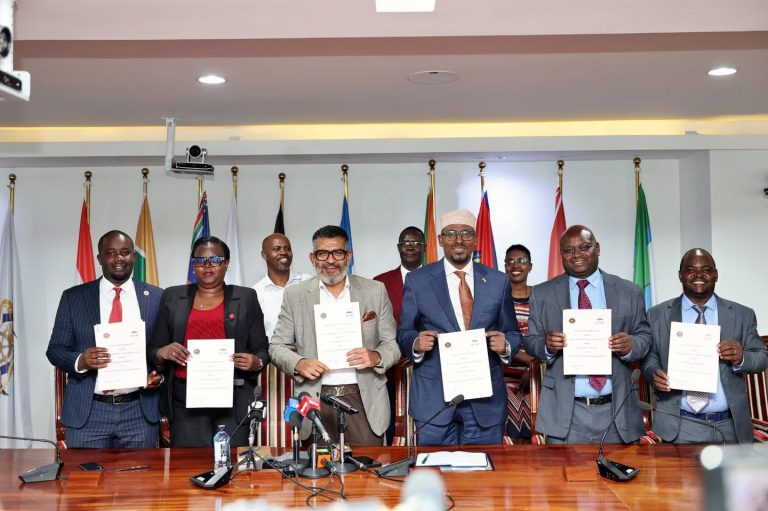 Kenya National Union of Nurses and Midwives and the Council of Governors signed a return-to-work formula