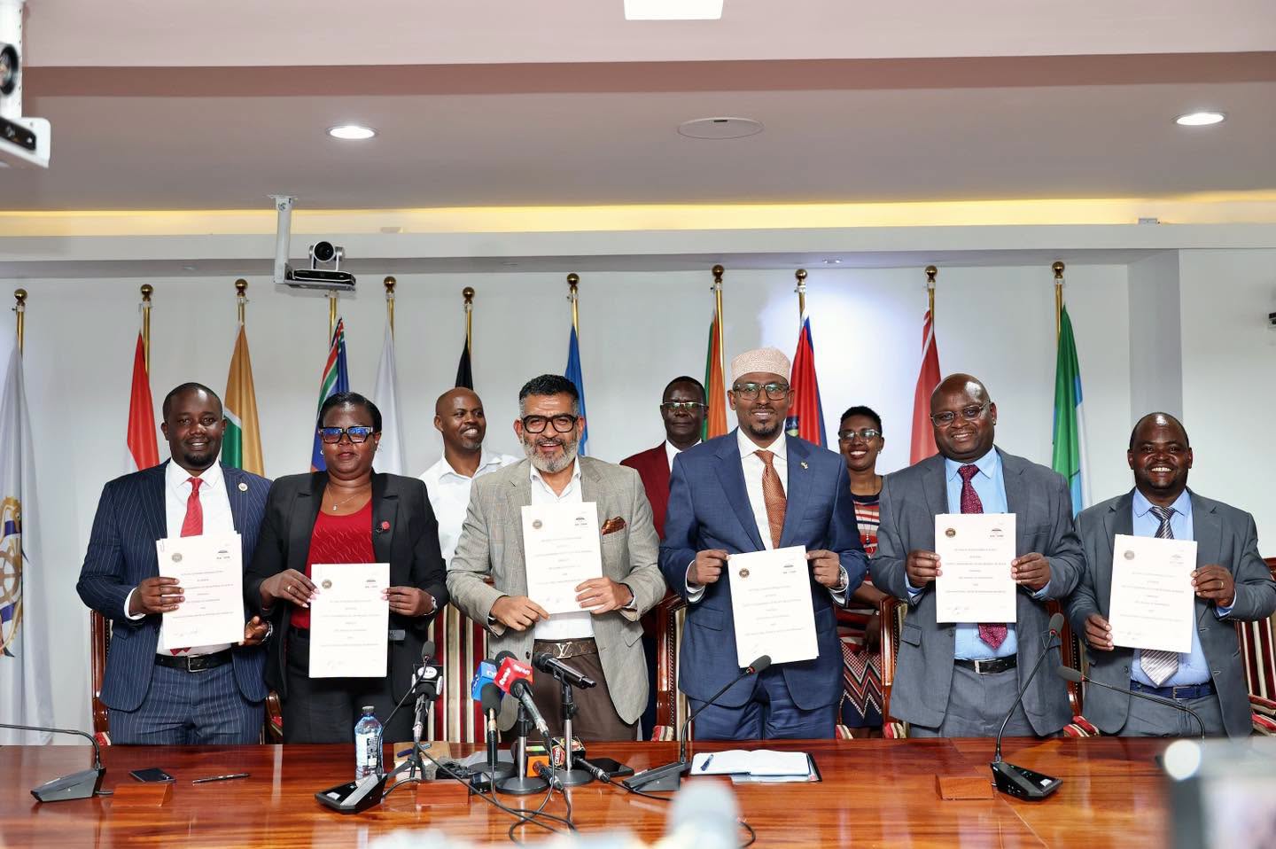 Kenya National Union of Nurses and Midwives and the Council of Governors signed a return-to-work formula