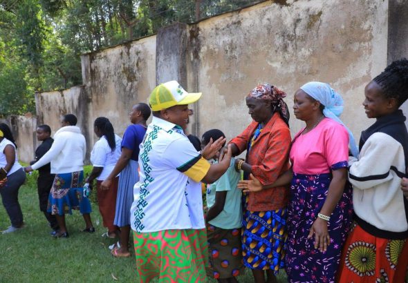 Kisii Woman rep Donya Toto during the engagement with Bonchari Residents, has vowed she will be the first woman to be elected as MP.