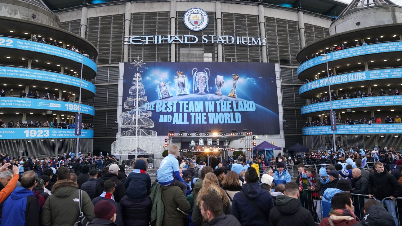 Manchester City found guilty of 114 Premier League charges