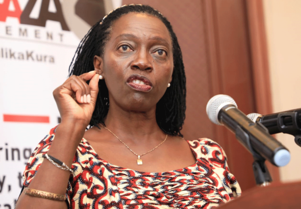 Martha Karua, the People's Liberation Party leader