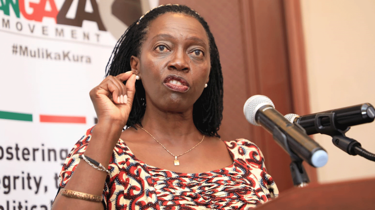 Martha Karua, the People's Liberation Party leader