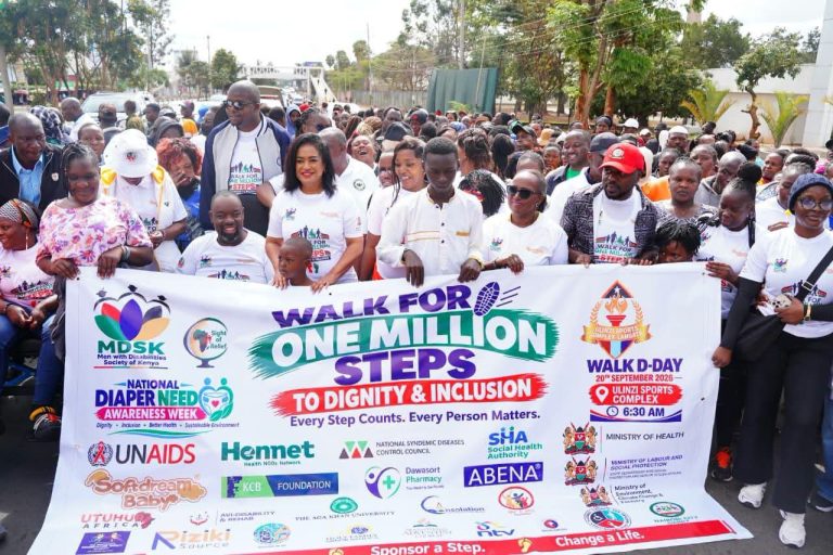 Nairobi Woman Representative Esther Passaris joined hundreds of Kenyans at Ulinzi Sports Complex