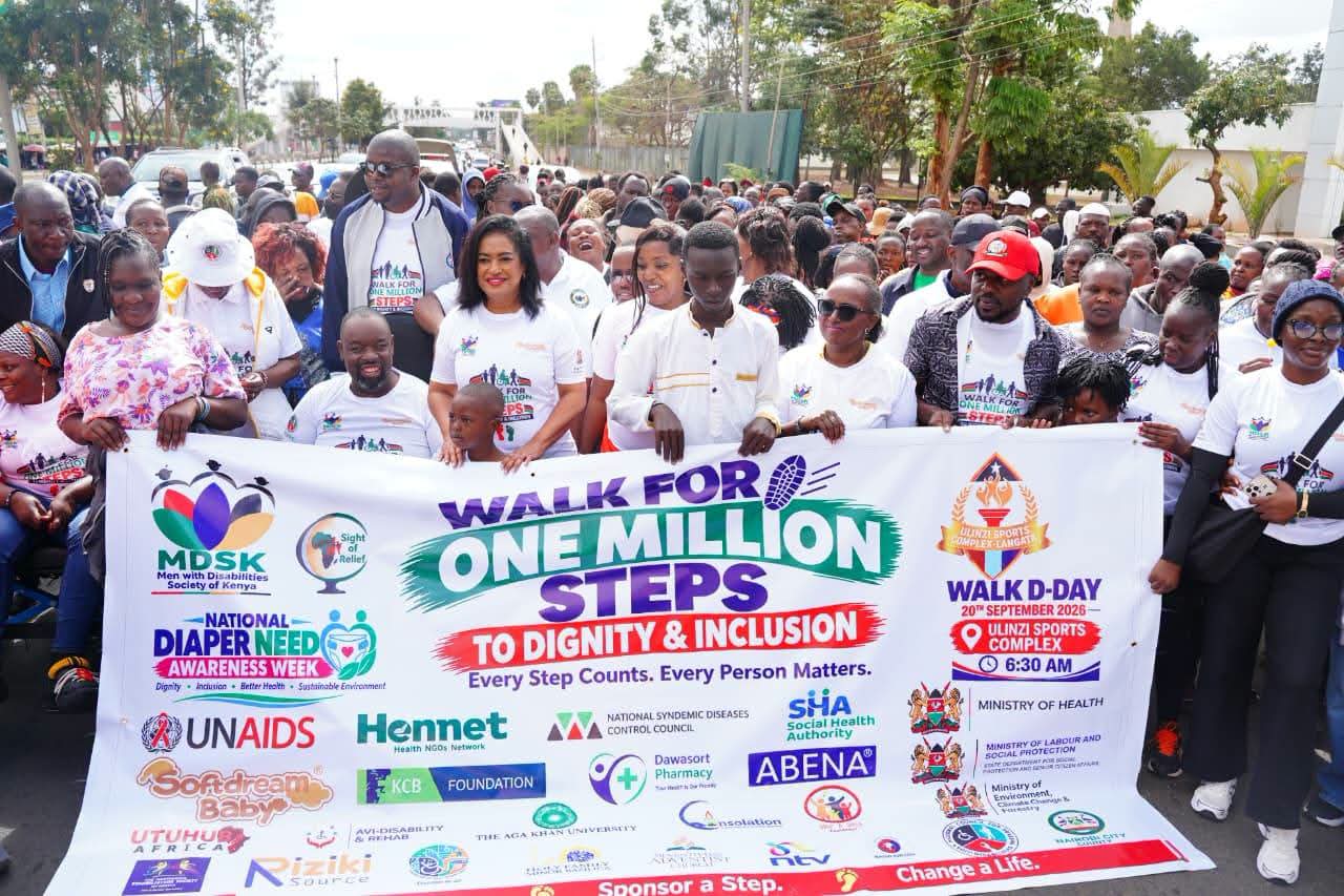 Nairobi Woman Representative Esther Passaris joined hundreds of Kenyans at Ulinzi Sports Complex