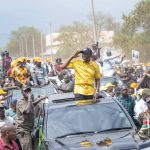 President William Ruto in Kisumu.