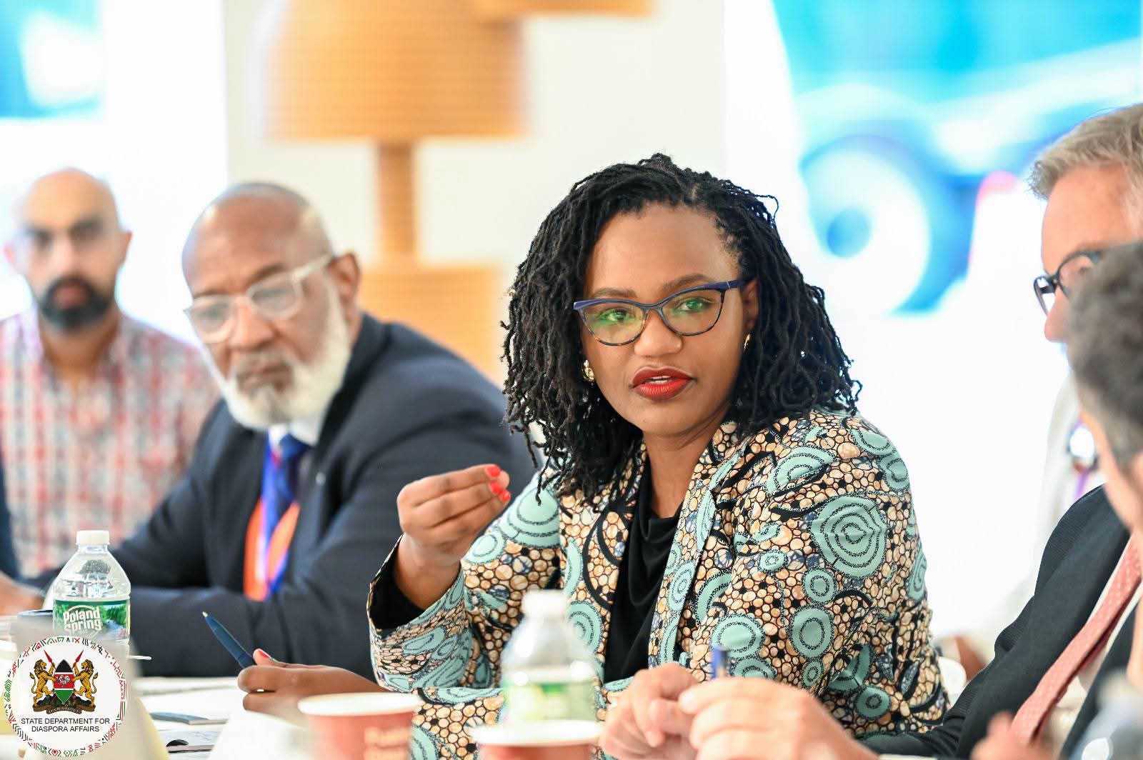 Principal Secretary for Diaspora Affairs Roseline Njogu
