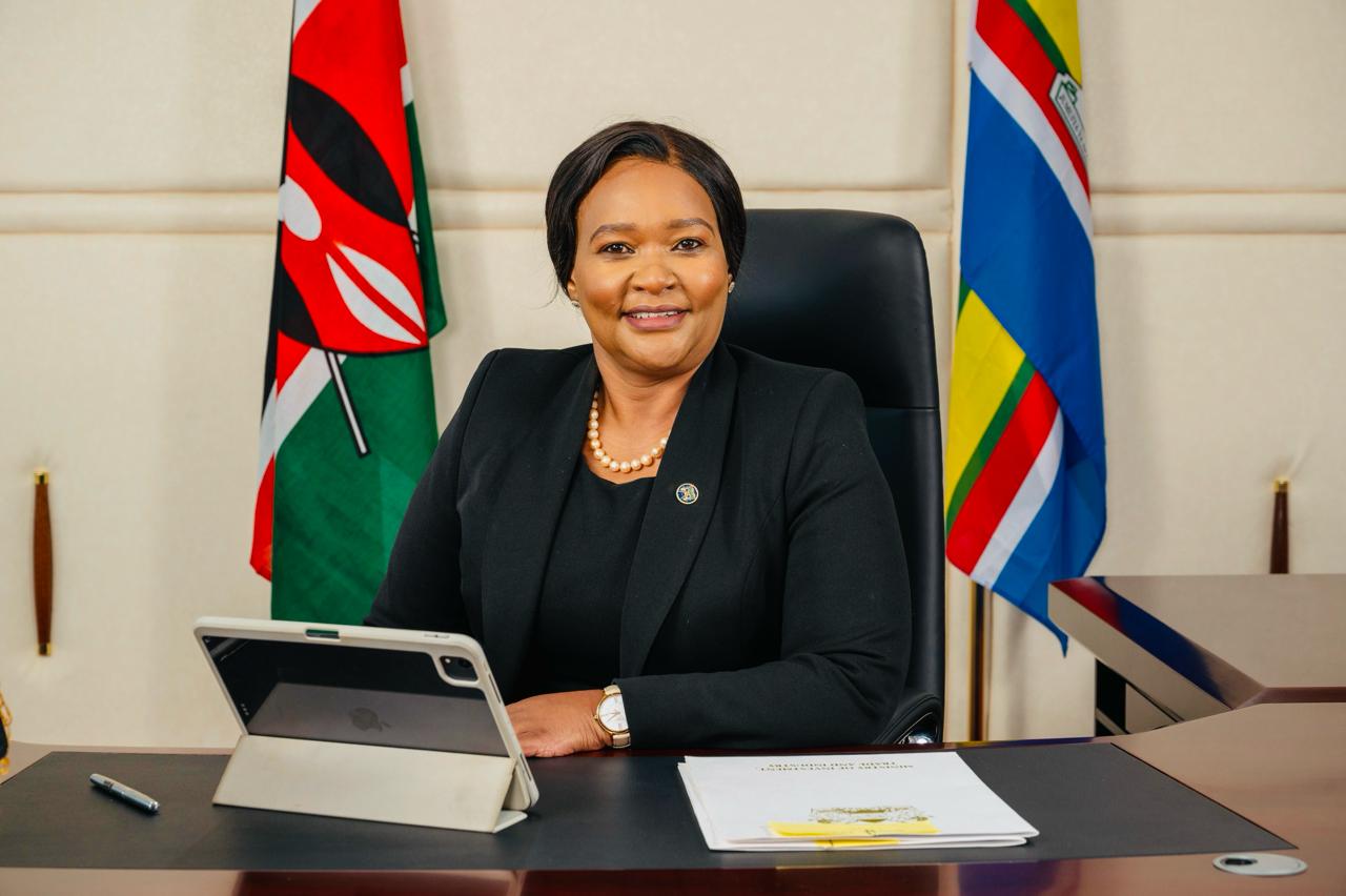 Rebecca Miano, Cabinet Secretary for Tourism and Wildlife