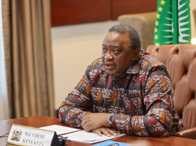 Retired President Uhuru Kenyatta