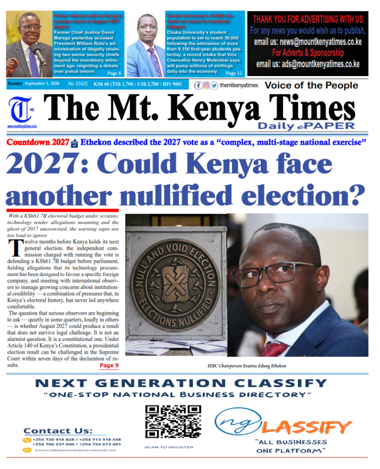 September 1, 2026 The Mt Kenya Times ePAPER_001