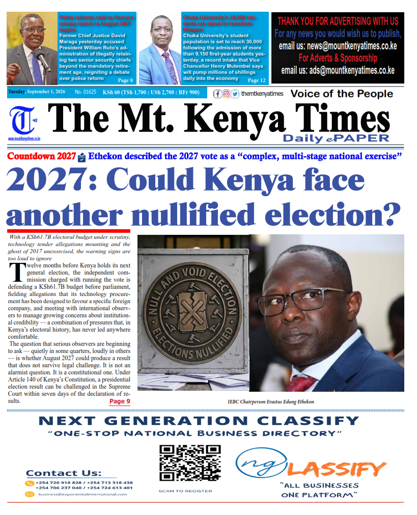 September 1, 2026 The Mt Kenya Times ePAPER_001