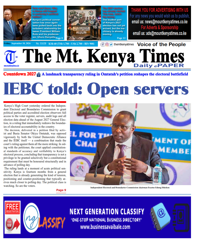 September 18, 2026 The Mt Kenya Times ePAPER_001