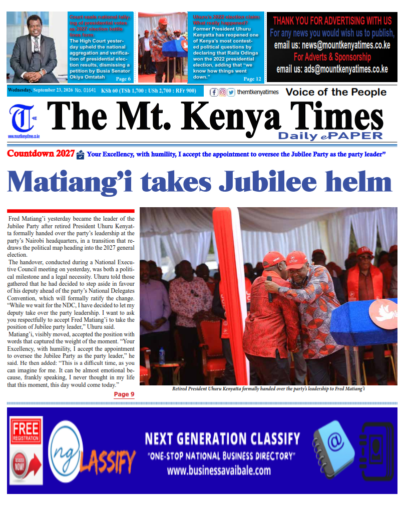 September 23, 2026 The Mt Kenya Times ePAPER_001