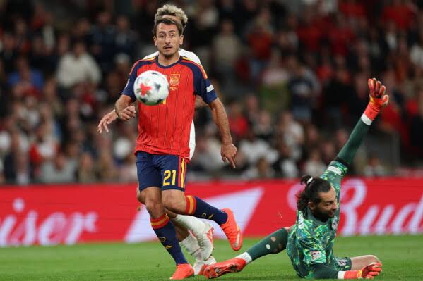 Spain beats England