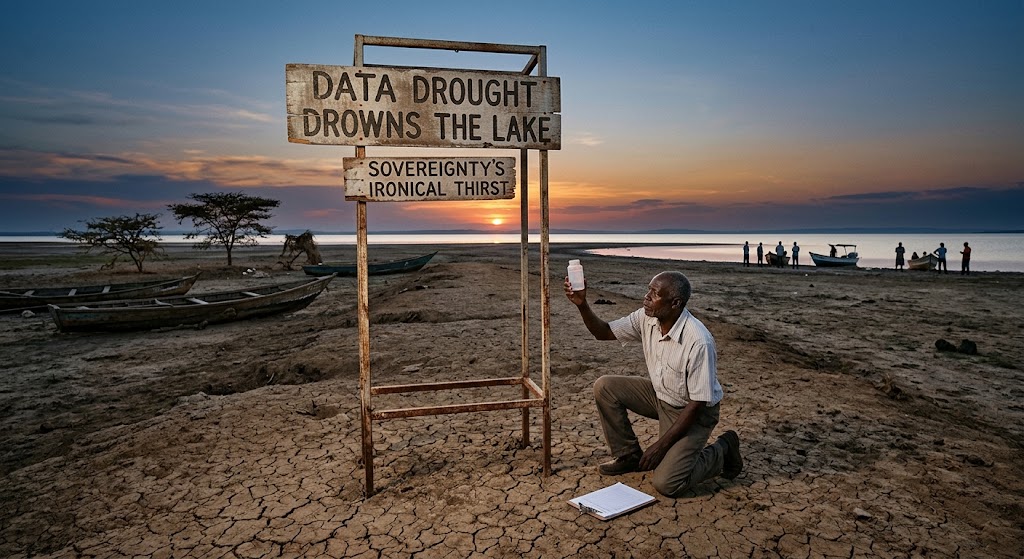 The data drought that drowns the lake