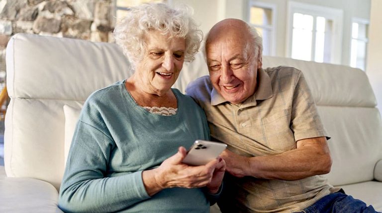 The role of phones and social media in the lives of older people