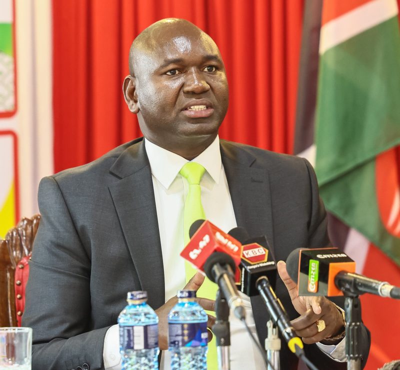 Tourism Principal Secretary Julius Bitok