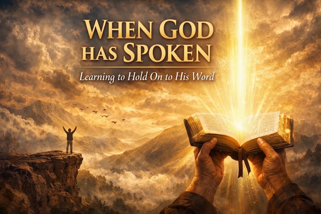 When God has spoken