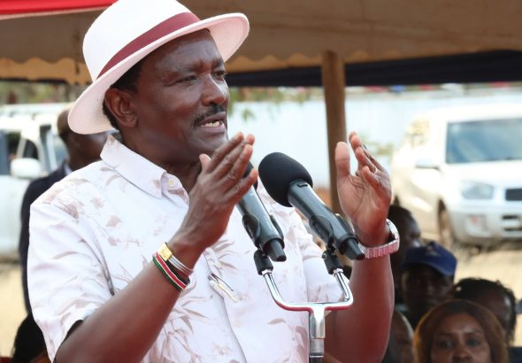 Wiper Patriotic Front leader Kalonzo Musyoka