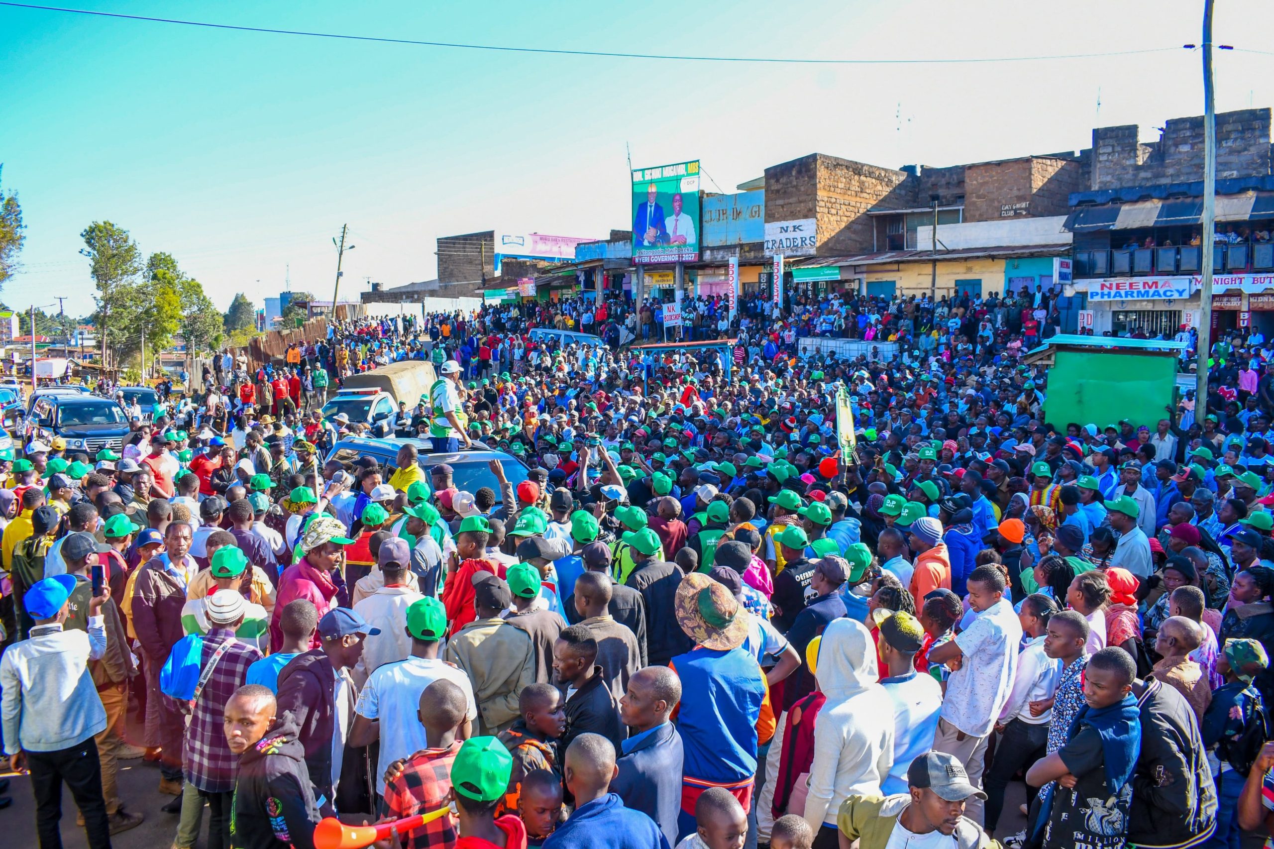 Wiper Patriotic Front leader Kalonzo Musyoka and Democratic Party leader Justin Muturi