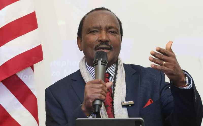 Wiper Patriotic Front leader Kalonzo Musyoka