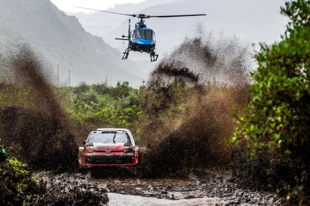 Action at 2026 WRC Safari Rally.