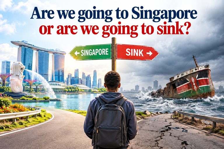 Are we going to Singapore or are we going to sink