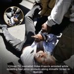 Assault of Citizen TV journalist Francis Odee