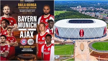 Bayern Munich and Ajax to open Talanta Stadium