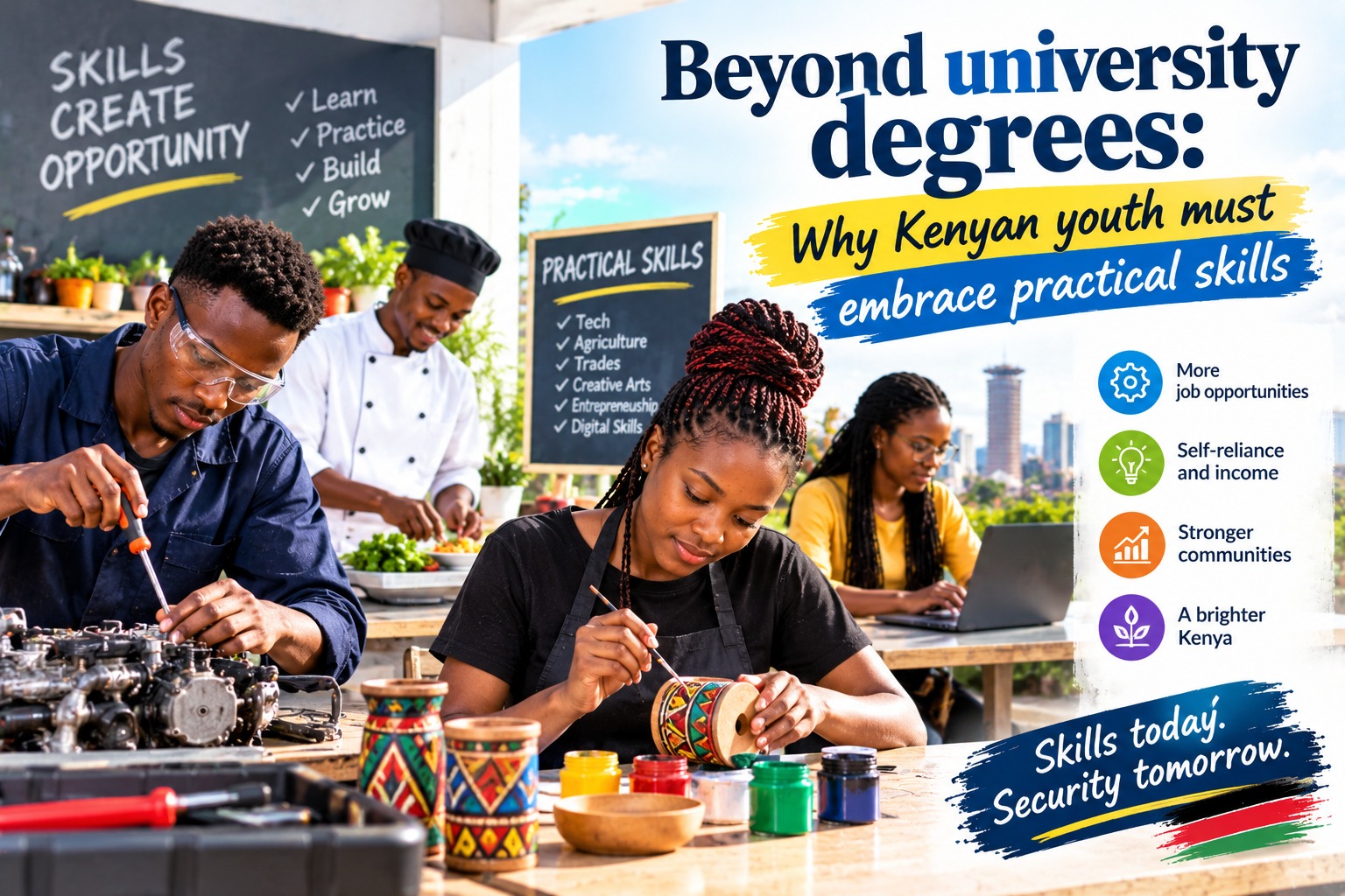 Beyond university degrees