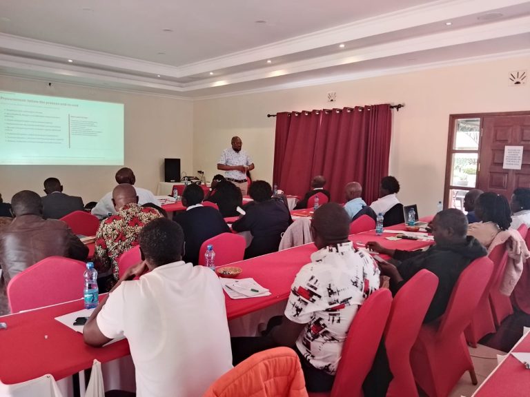 CACCOCs training workshop in Eldoret today